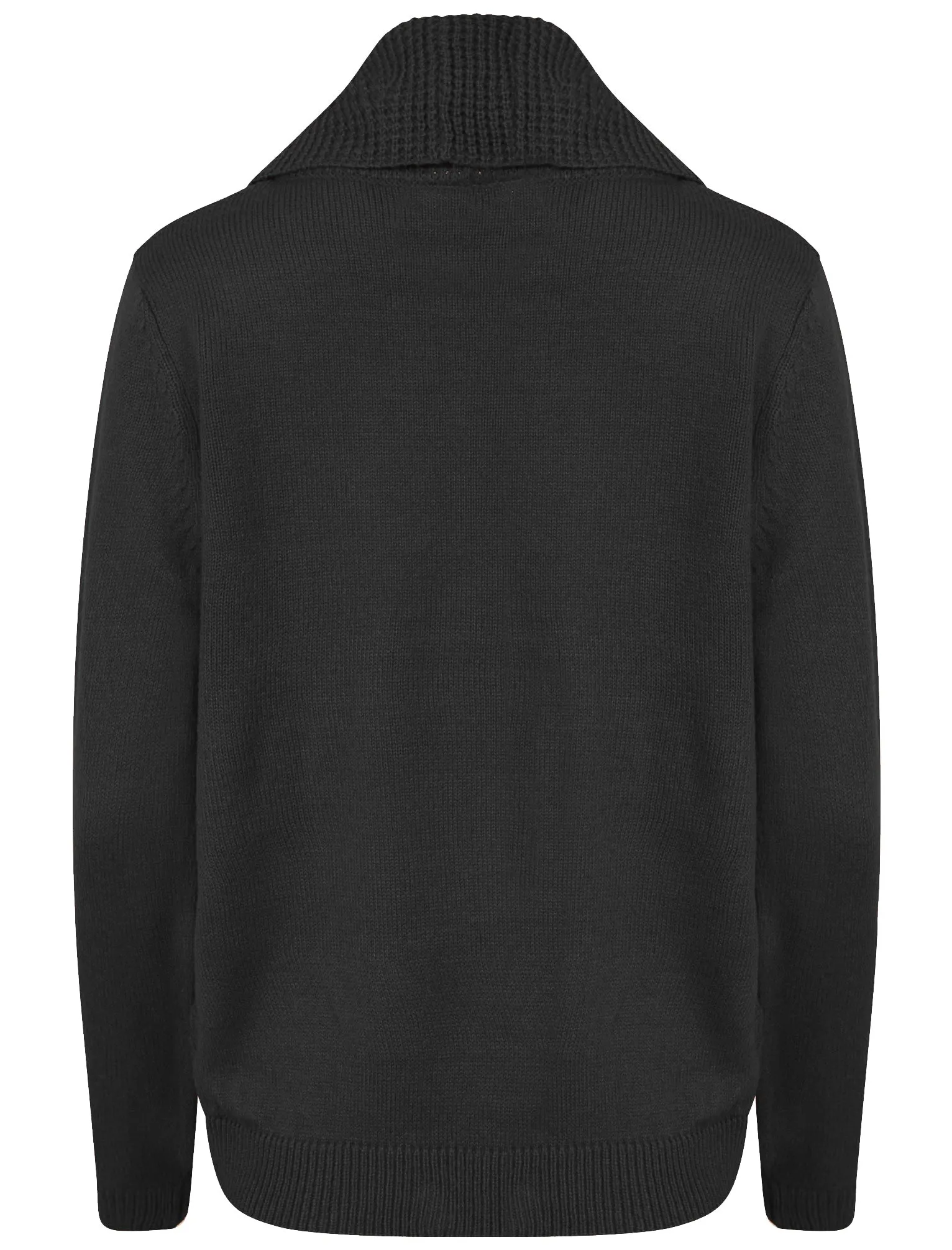 Matisse Cowl Neck Knitted Jumper in Black - Amara Reya