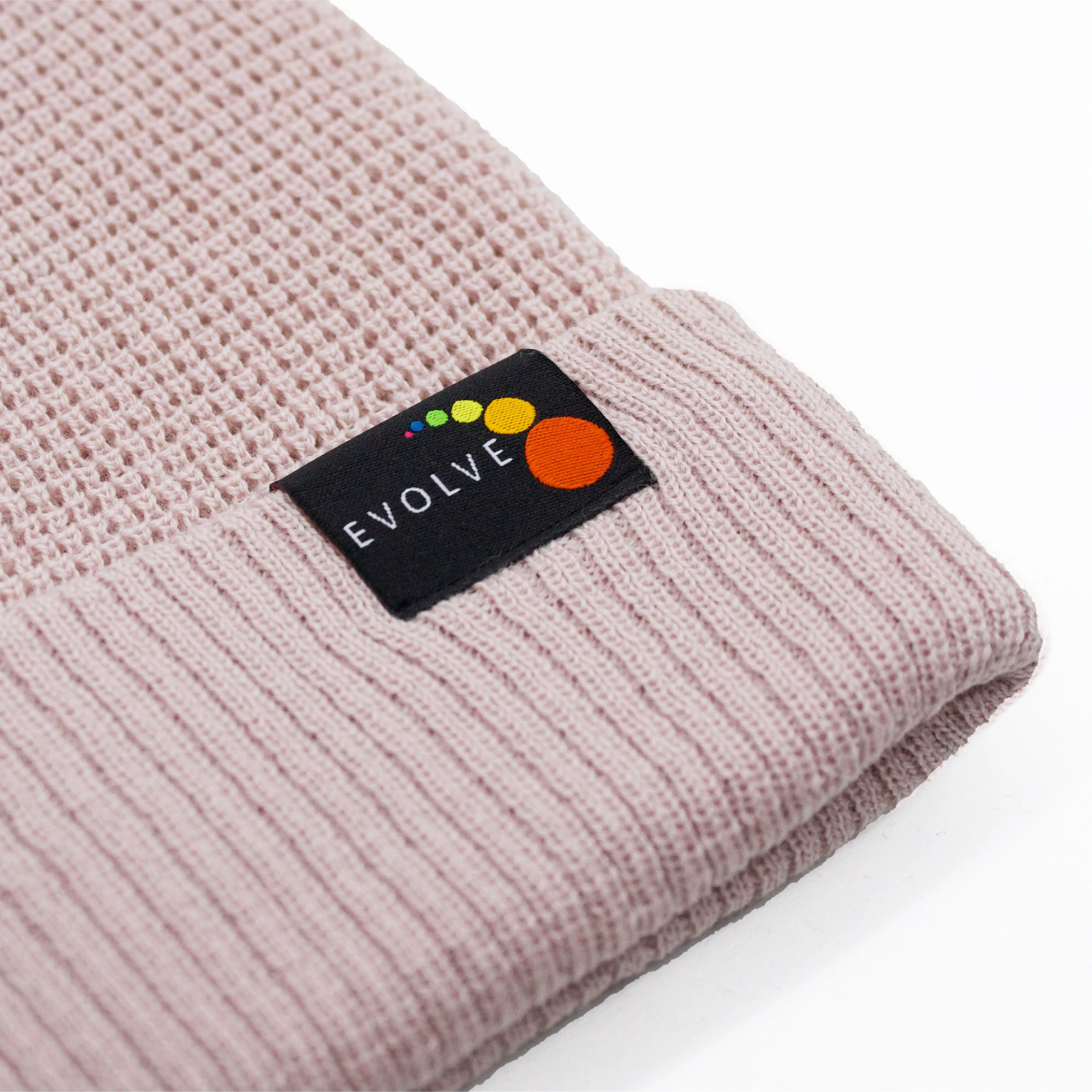 Merino Wool Beanie - Rose