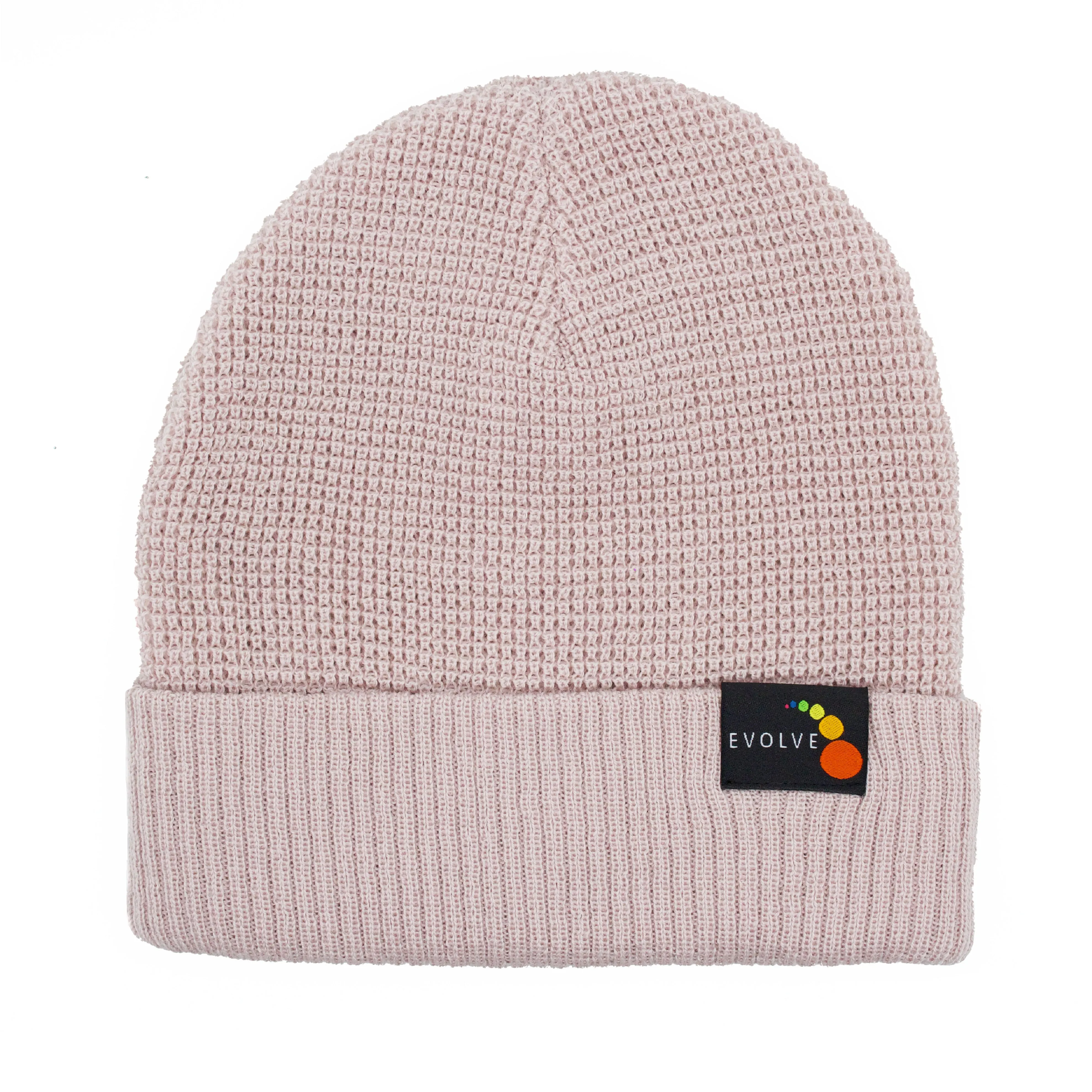 Merino Wool Beanie - Rose