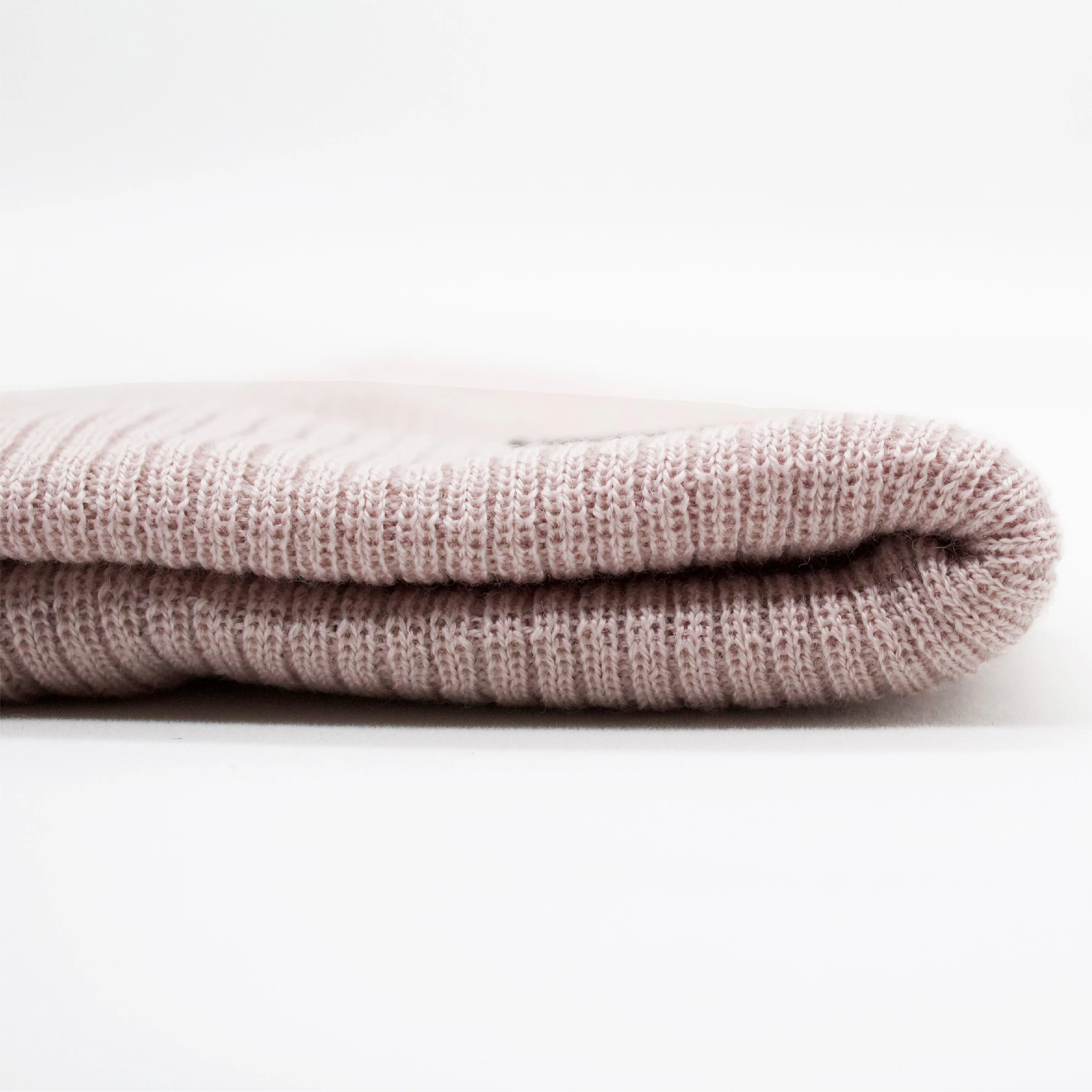 Merino Wool Beanie - Rose
