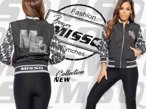 MissQ Luxury Black $ White Jacket