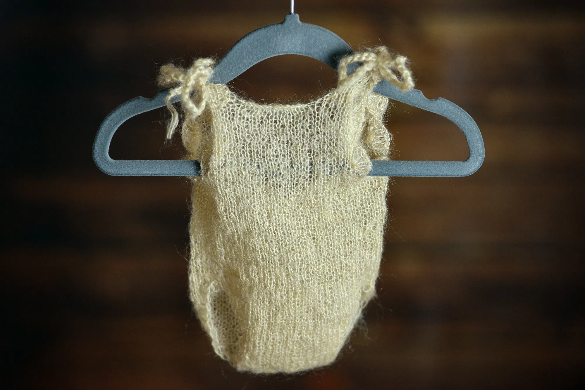Mohair Bodysuit - Beige
