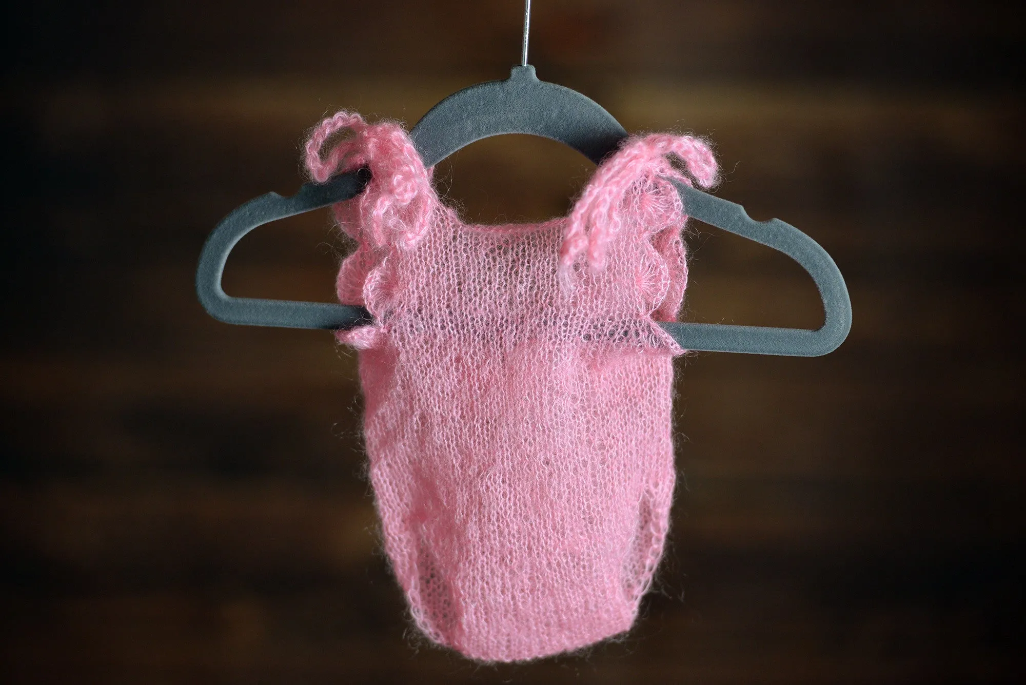 Mohair Bodysuit - Pink