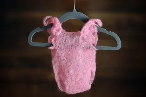 Mohair Bodysuit - Pink