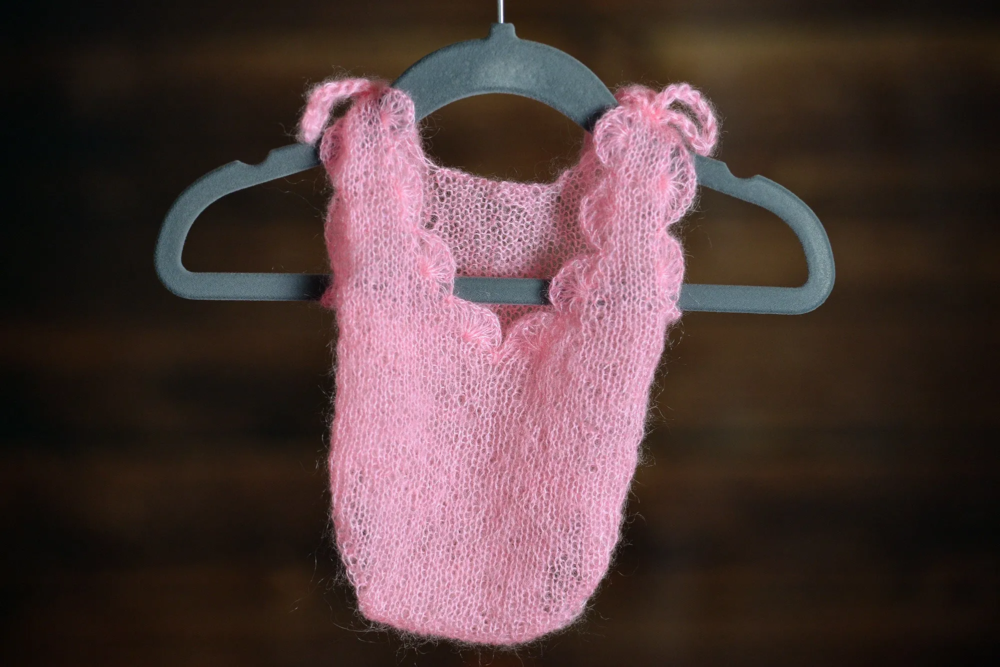 Mohair Bodysuit - Pink
