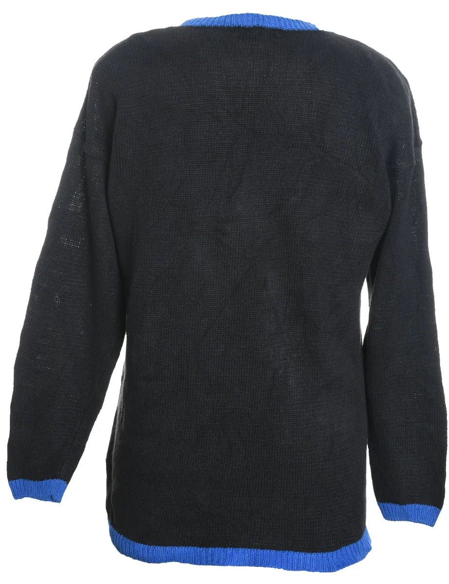 Multi-Colour Present Design Christmas Jumper - S