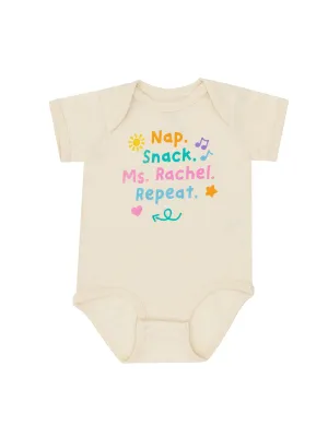 Nap. Snack. Ms. Rachel. Repeat. 24M