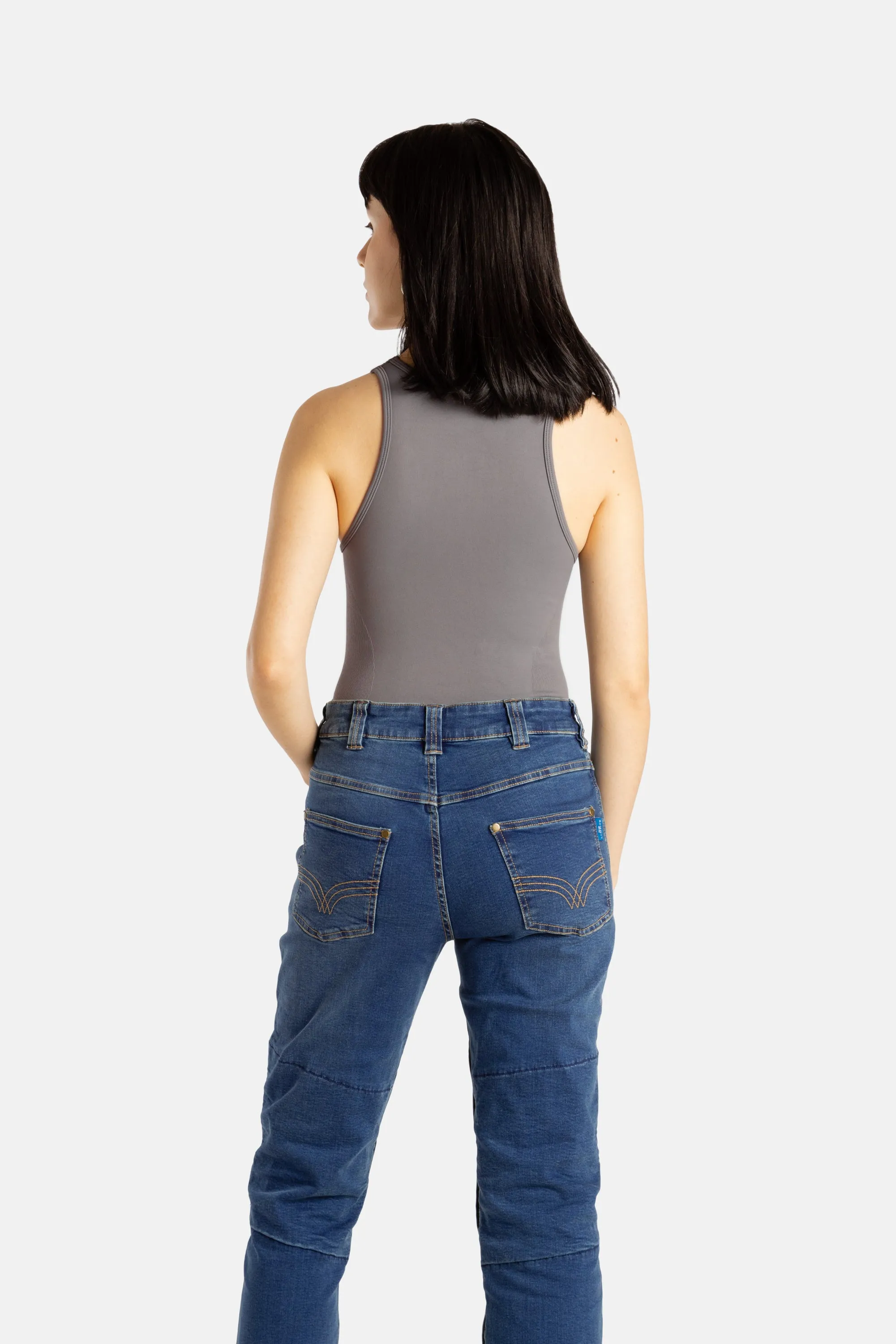 No Limbits Adaptive Women's Charcoal Sensory Compression Tank