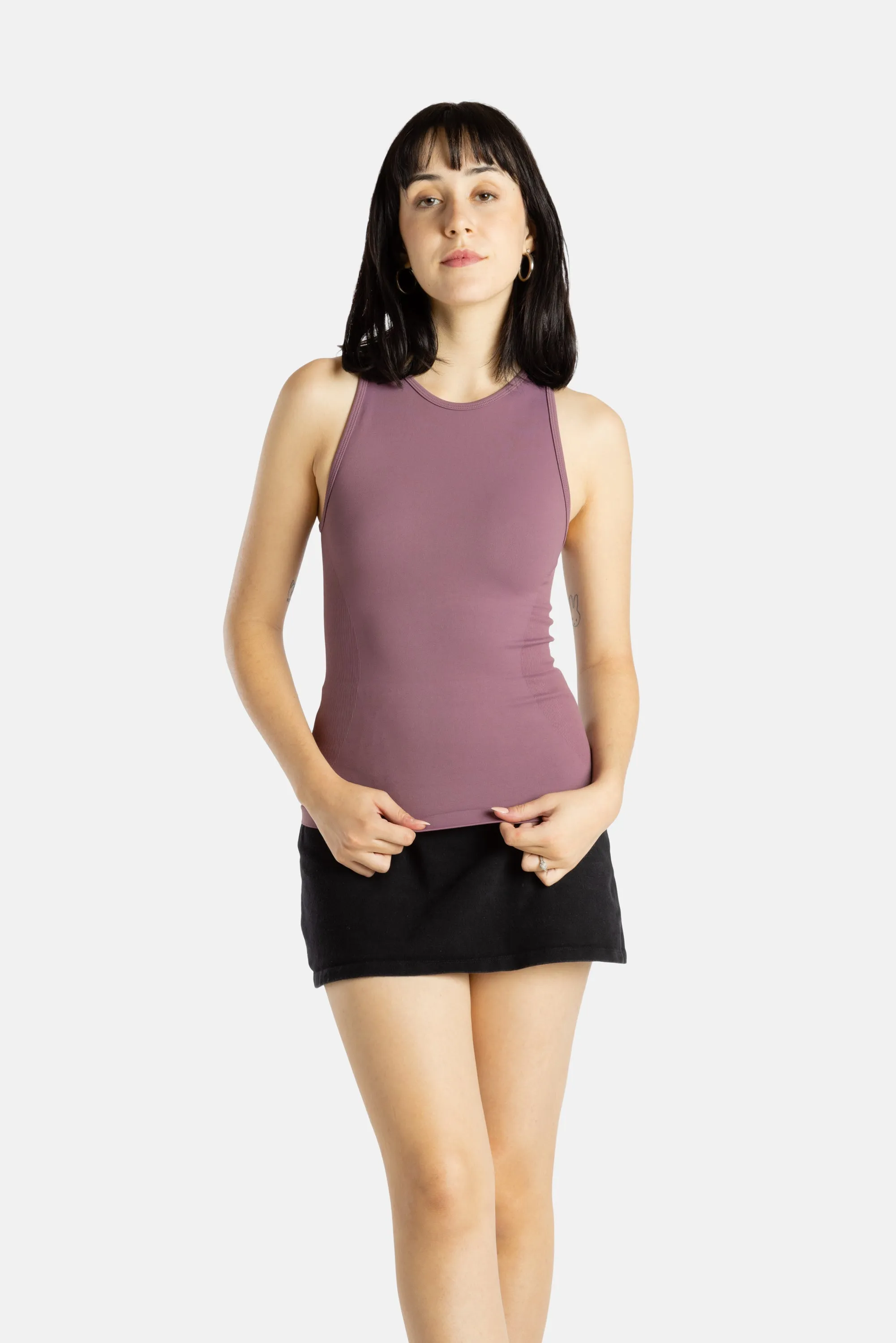 No Limbits Adaptive Women's Mauve Sensory Compression Tank