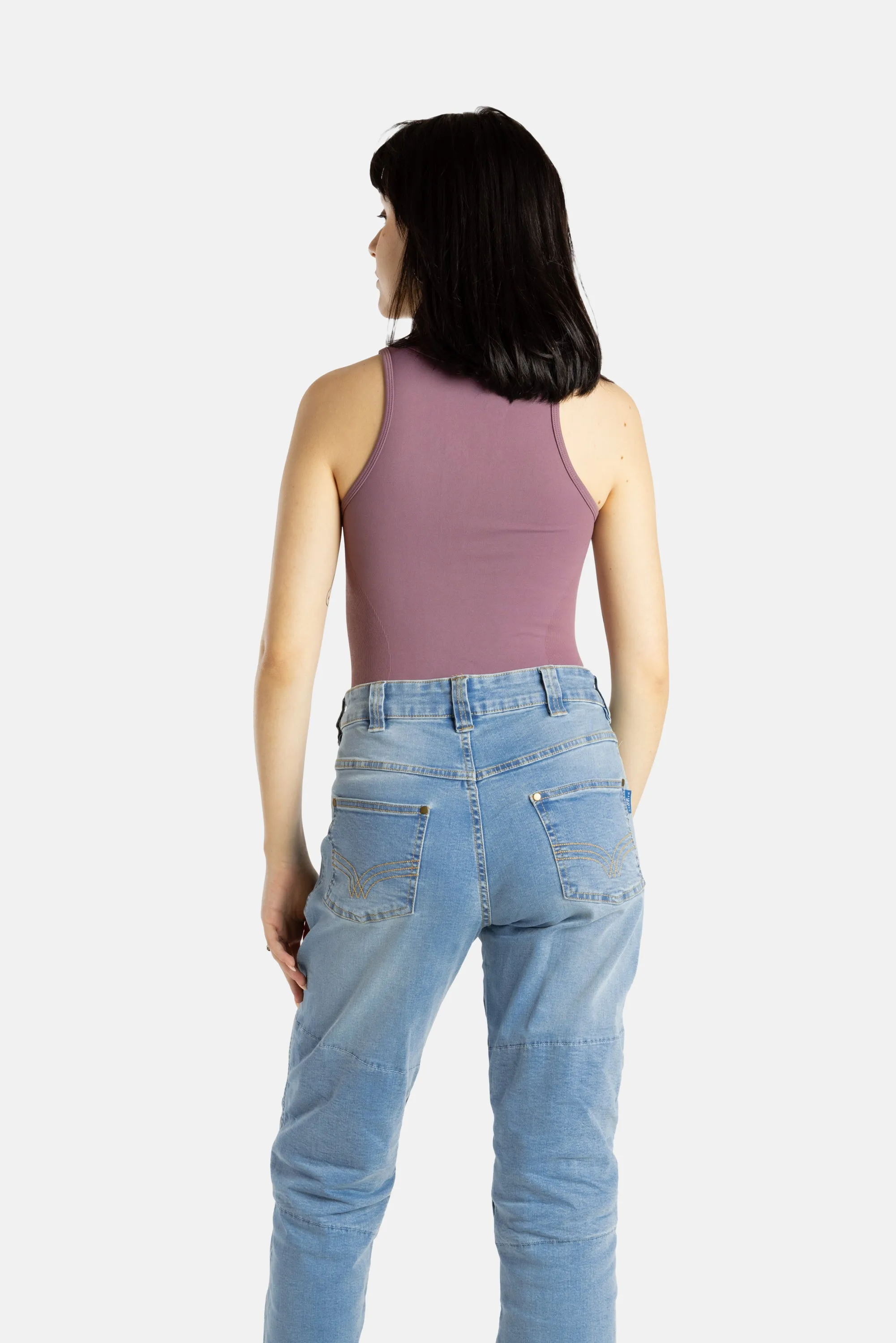 No Limbits Adaptive Women's Mauve Sensory Compression Tank