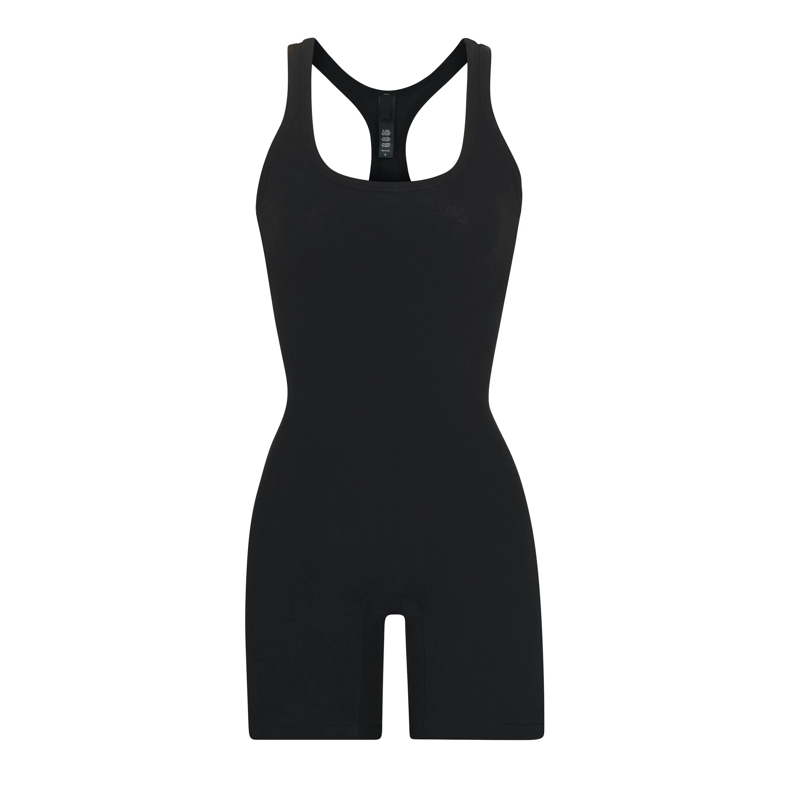 OUTDOOR BASICS MID THIGH BODYSUIT | ONYX