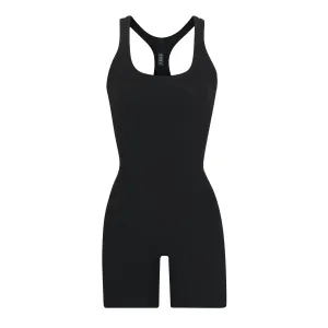 OUTDOOR BASICS MID THIGH BODYSUIT | ONYX