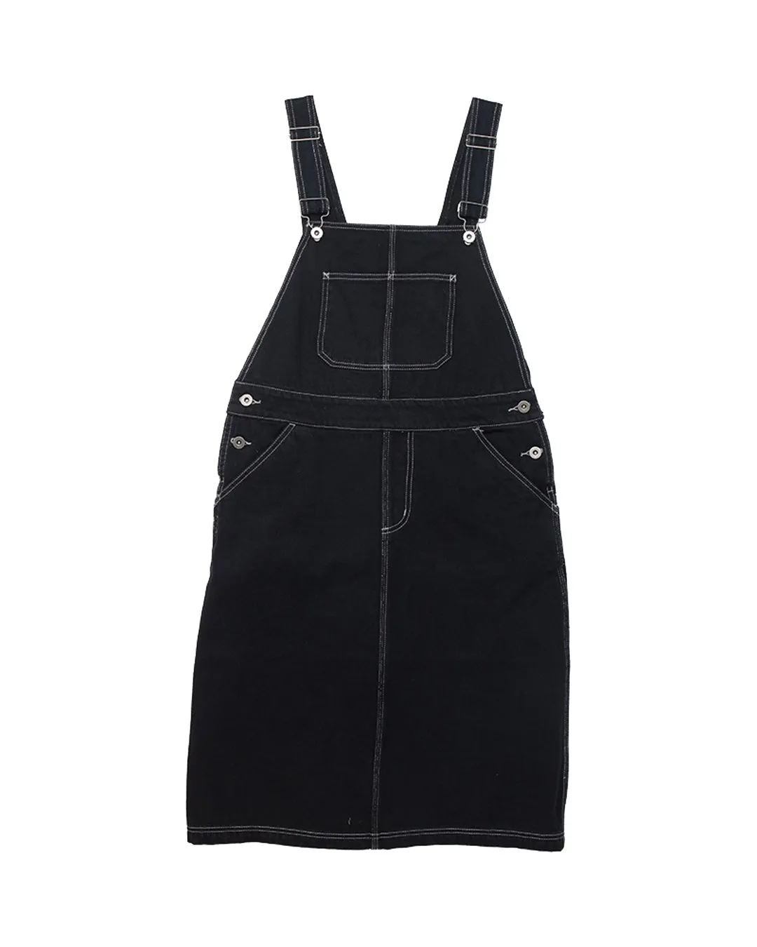Overall Dress (Relaxed Fit) - Black