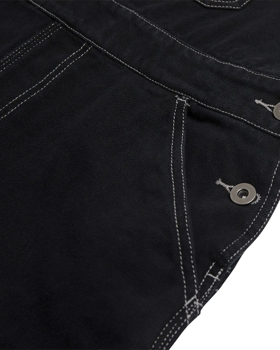 Overall Dress (Relaxed Fit) - Black