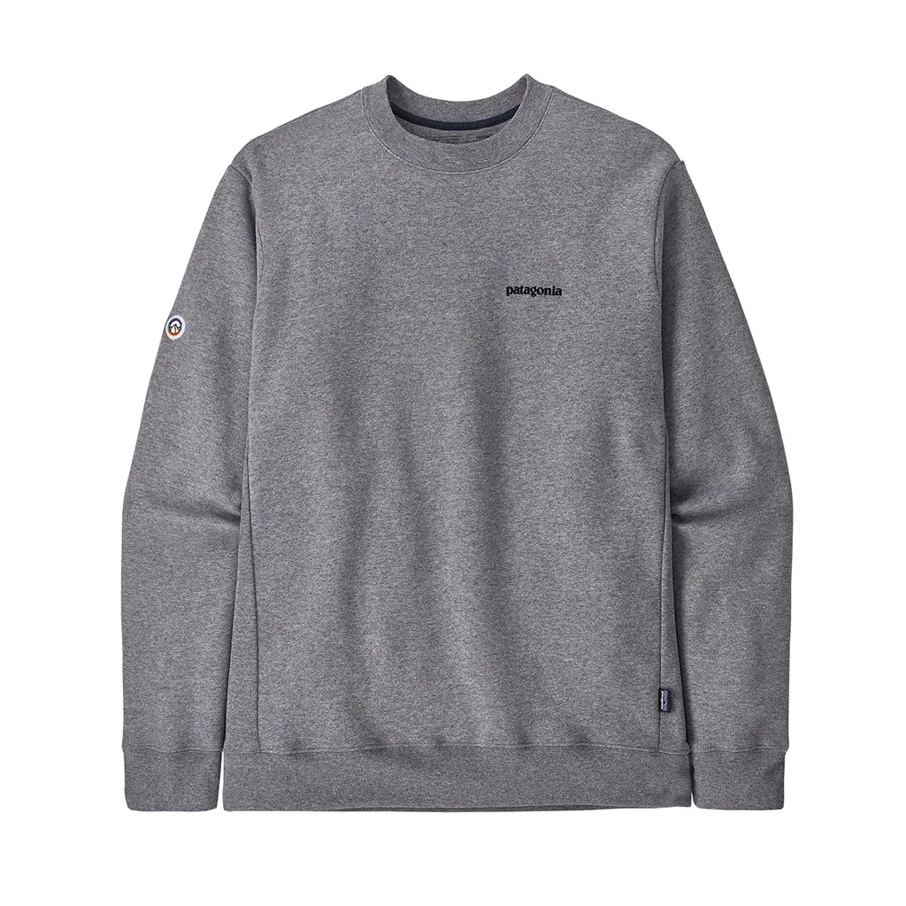 Patagonia Unisex Fitz Roy Icon Uprisal Crew Sweatshirt