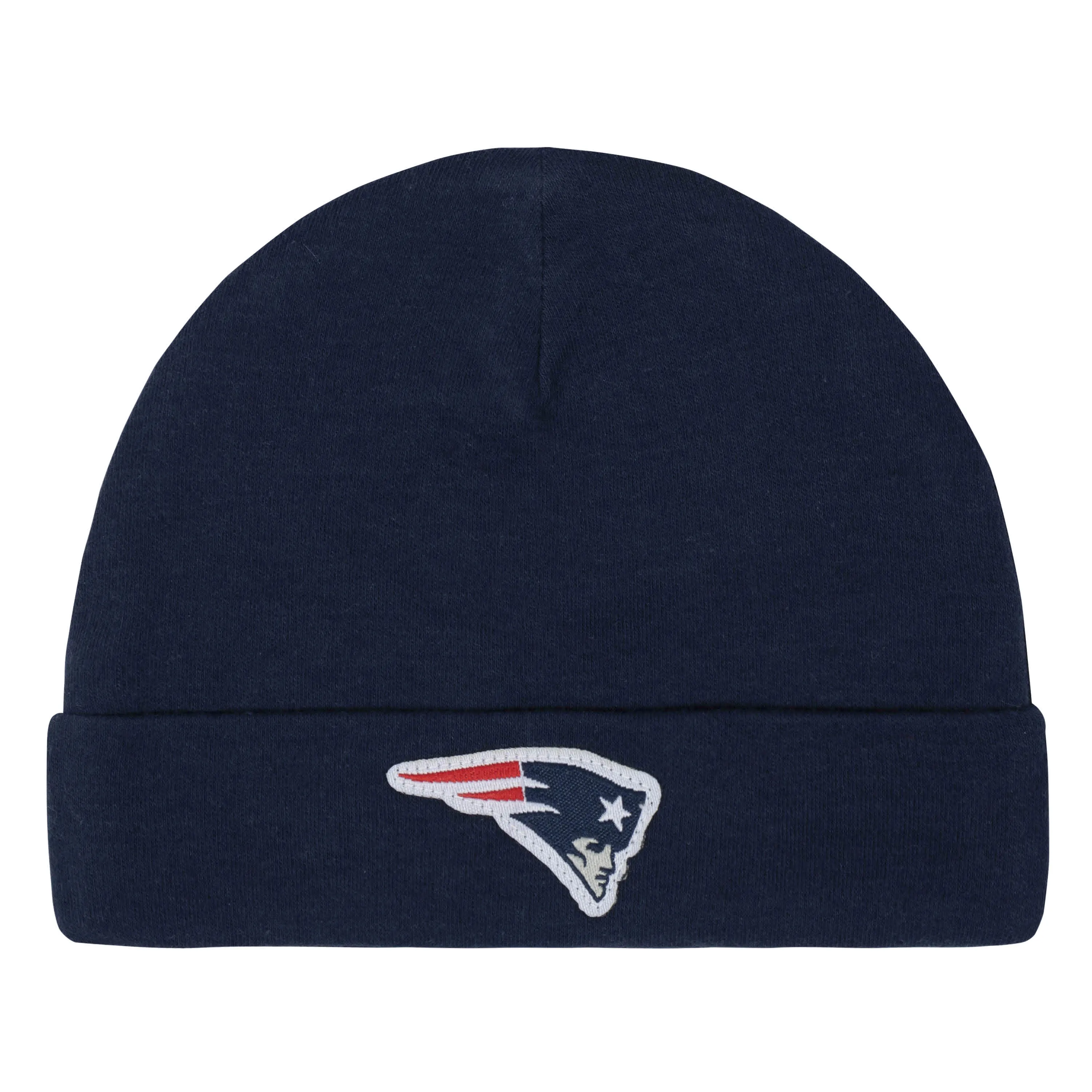 Patriots Baby Boys 3-Piece Bodysuit, Pant, and Cap Set