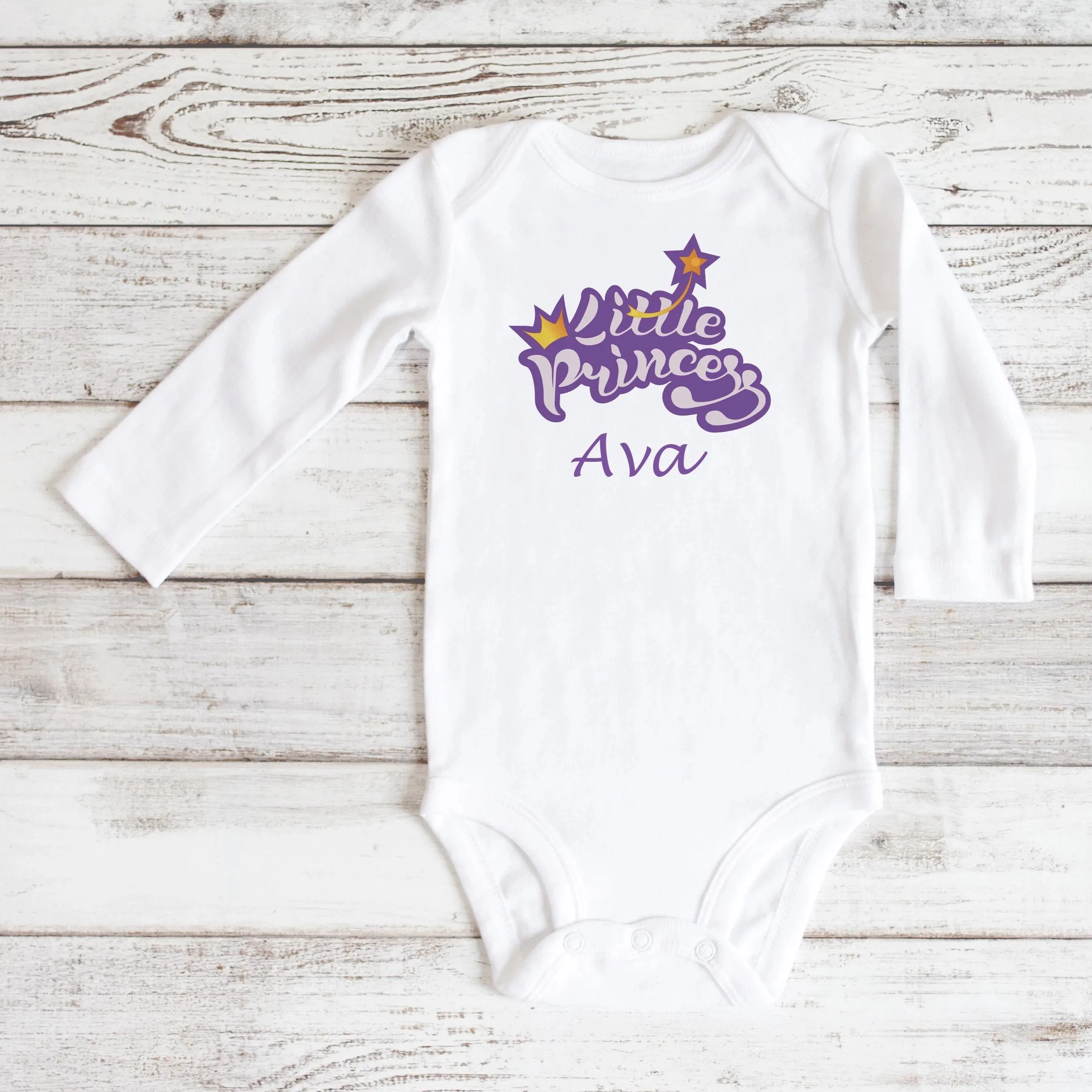 Personalised Baby Bodysuit - Little Princess