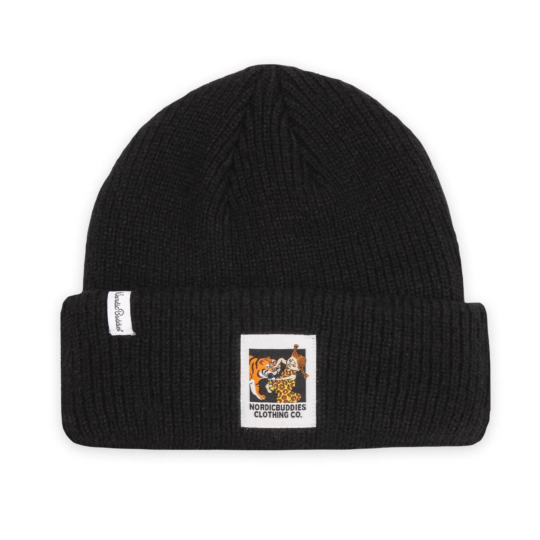 Pippi Beanie and Mittens Christmas Combo - Black