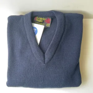 Plain Navy School Jumper