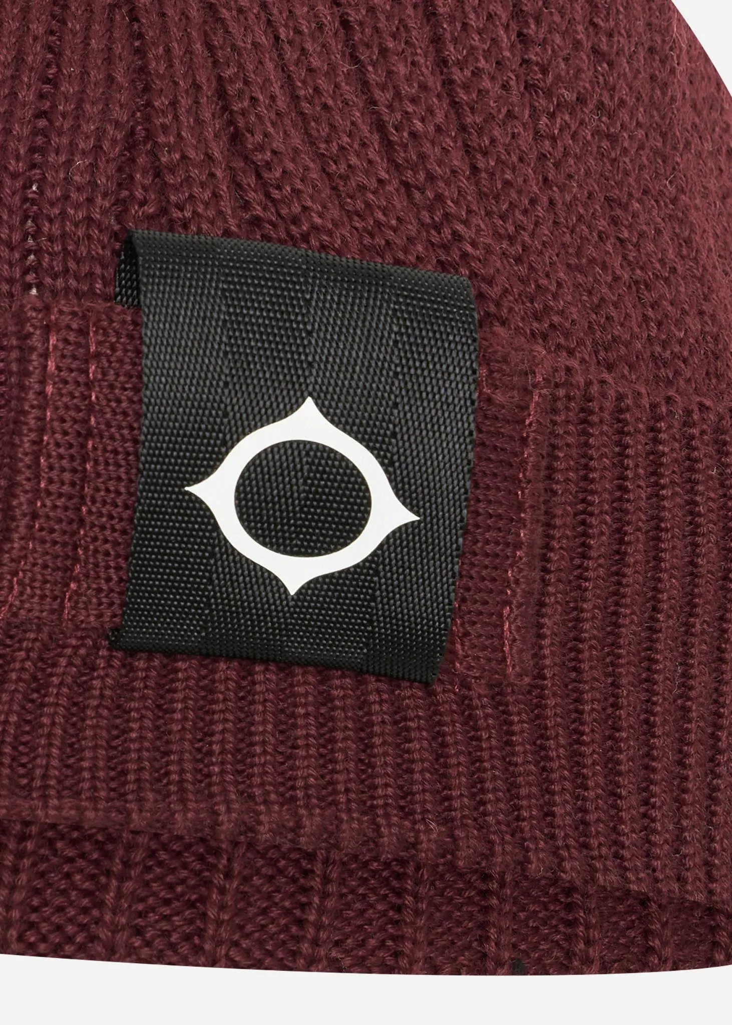 Rib knit beanie - fig