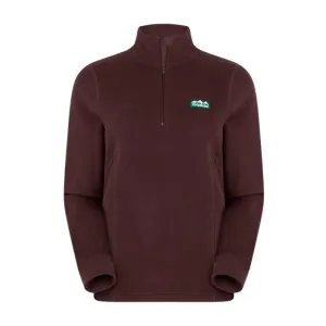 Ridgeline Narvik 1/4 Zip Ladies Fleece Jumper - Winter Berry