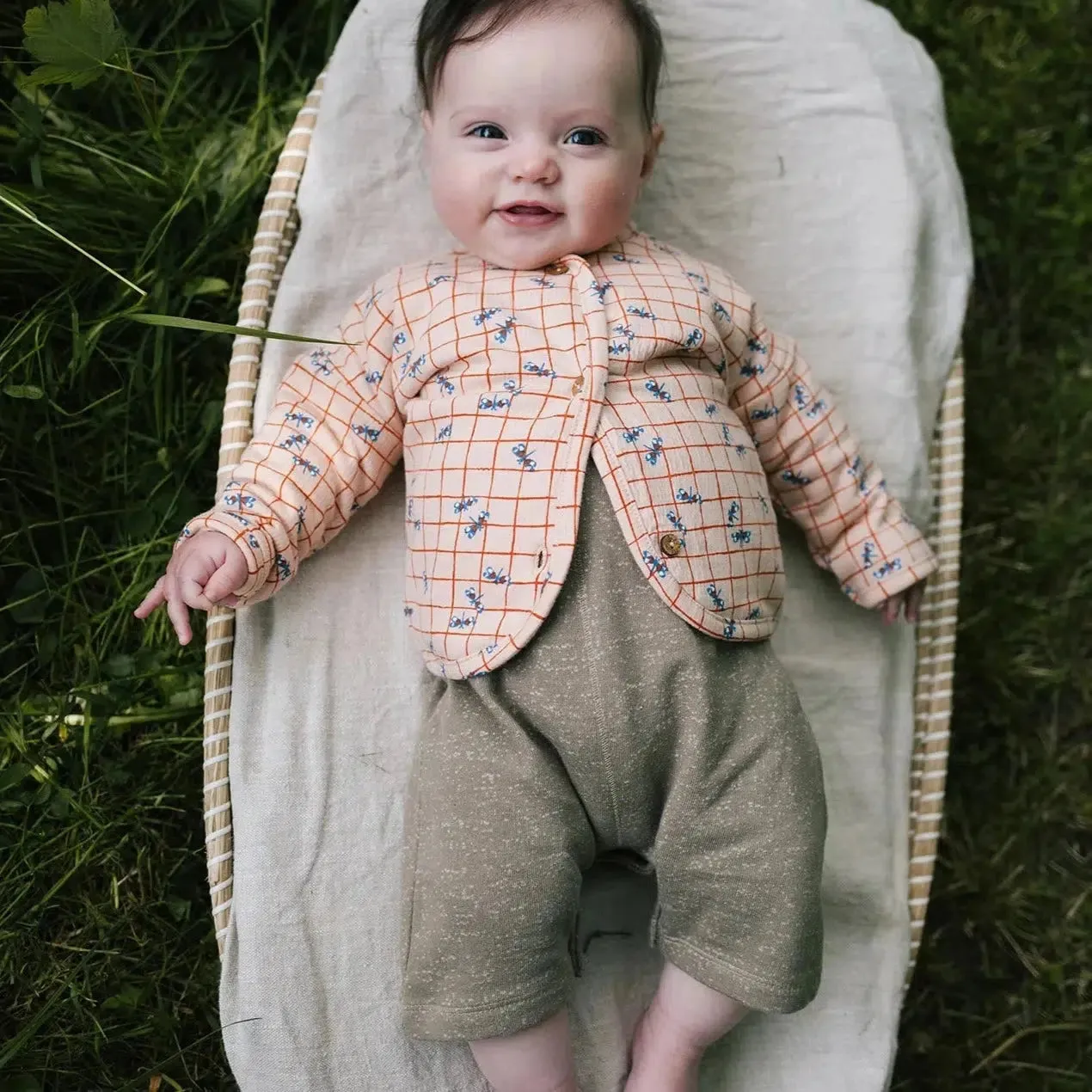 Riffle Amsterdam - Organic French Knit Overall - Sandrift