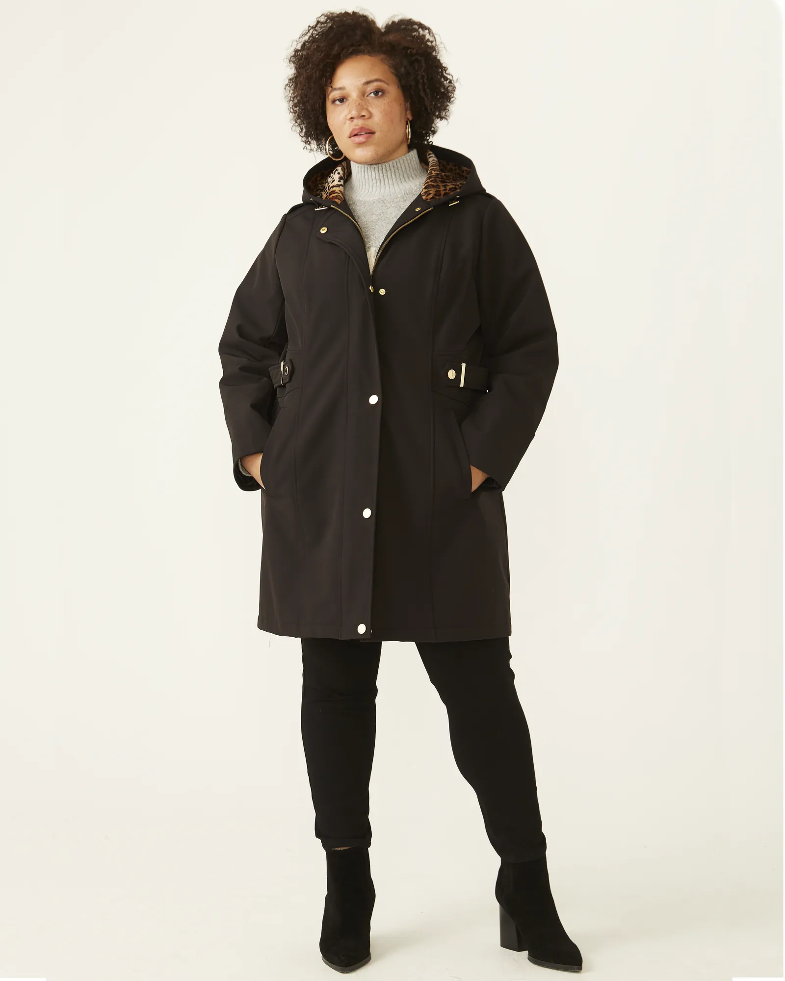 Rowan Hooded Parka | Black