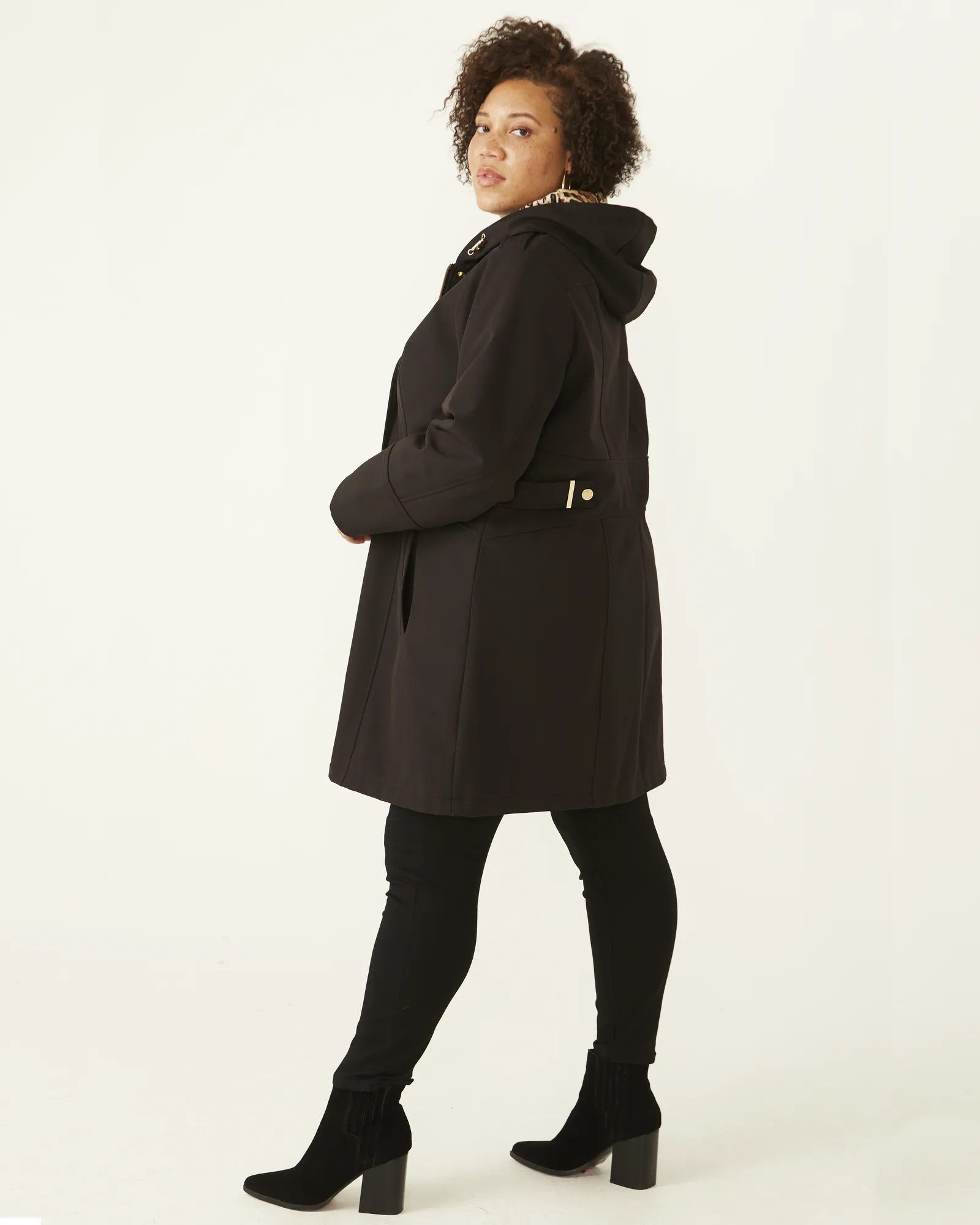 Rowan Hooded Parka | Black
