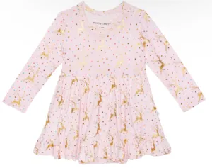 Ryleigh Ruffled Bodysuit Dress