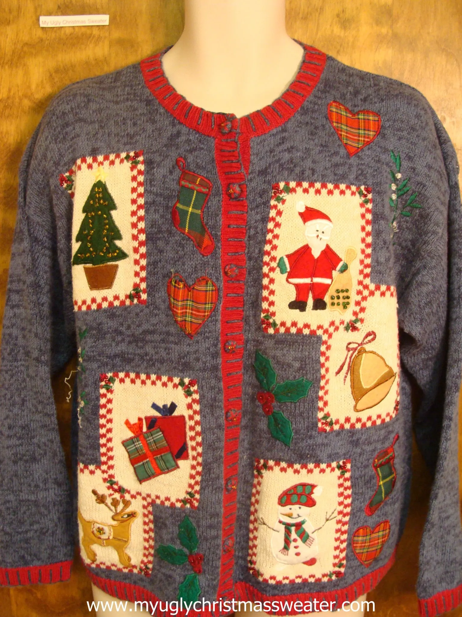 Santa with Friends Cute Christmas Sweater