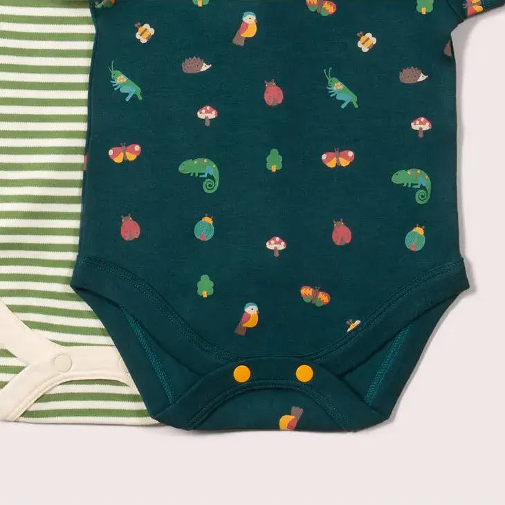 Short sleeve bodysuit set- nature's marvels