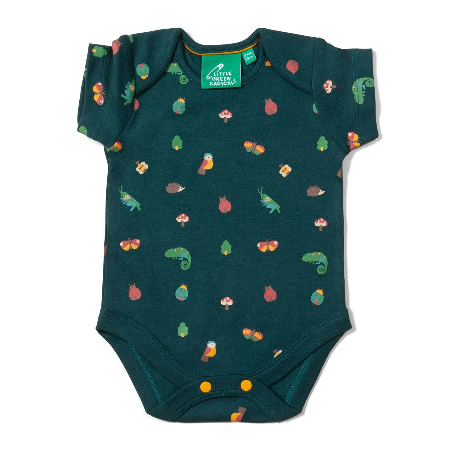 Short sleeve bodysuit set- nature's marvels