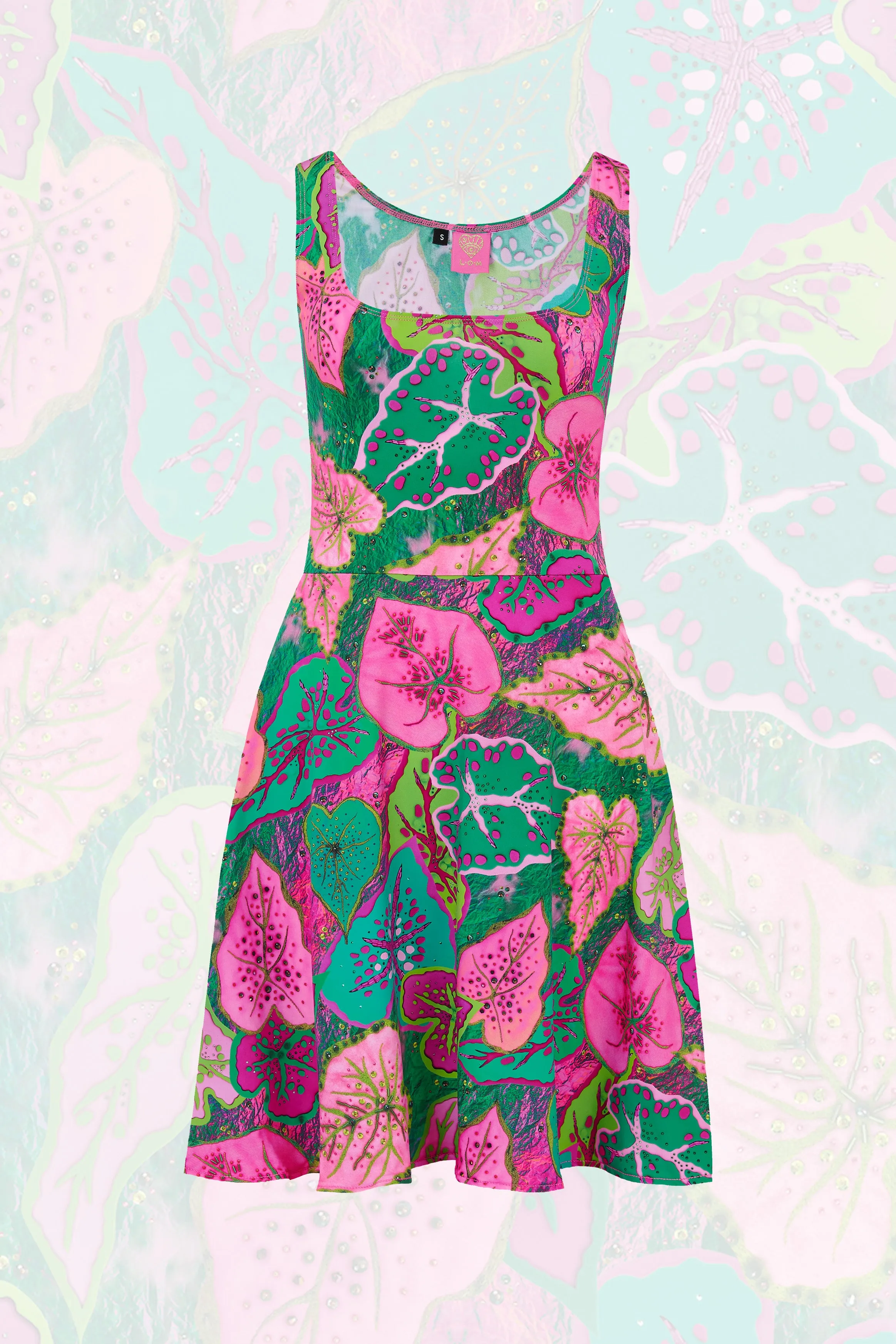Skater Dress in Cala Elysium
