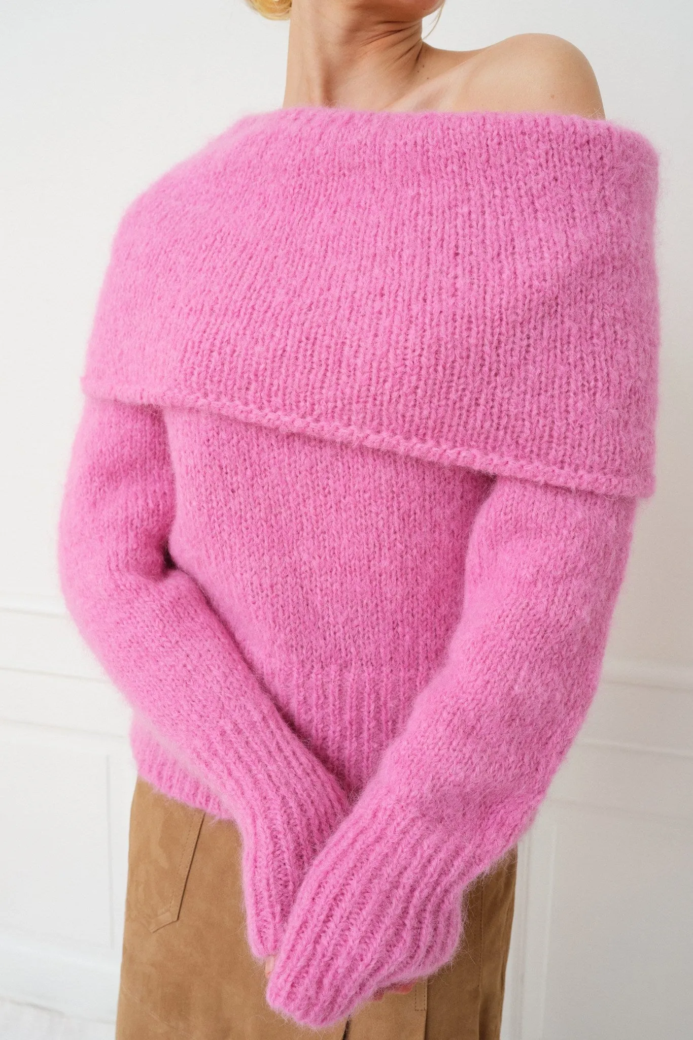 Skylar Jumper — Fuchsia Pink