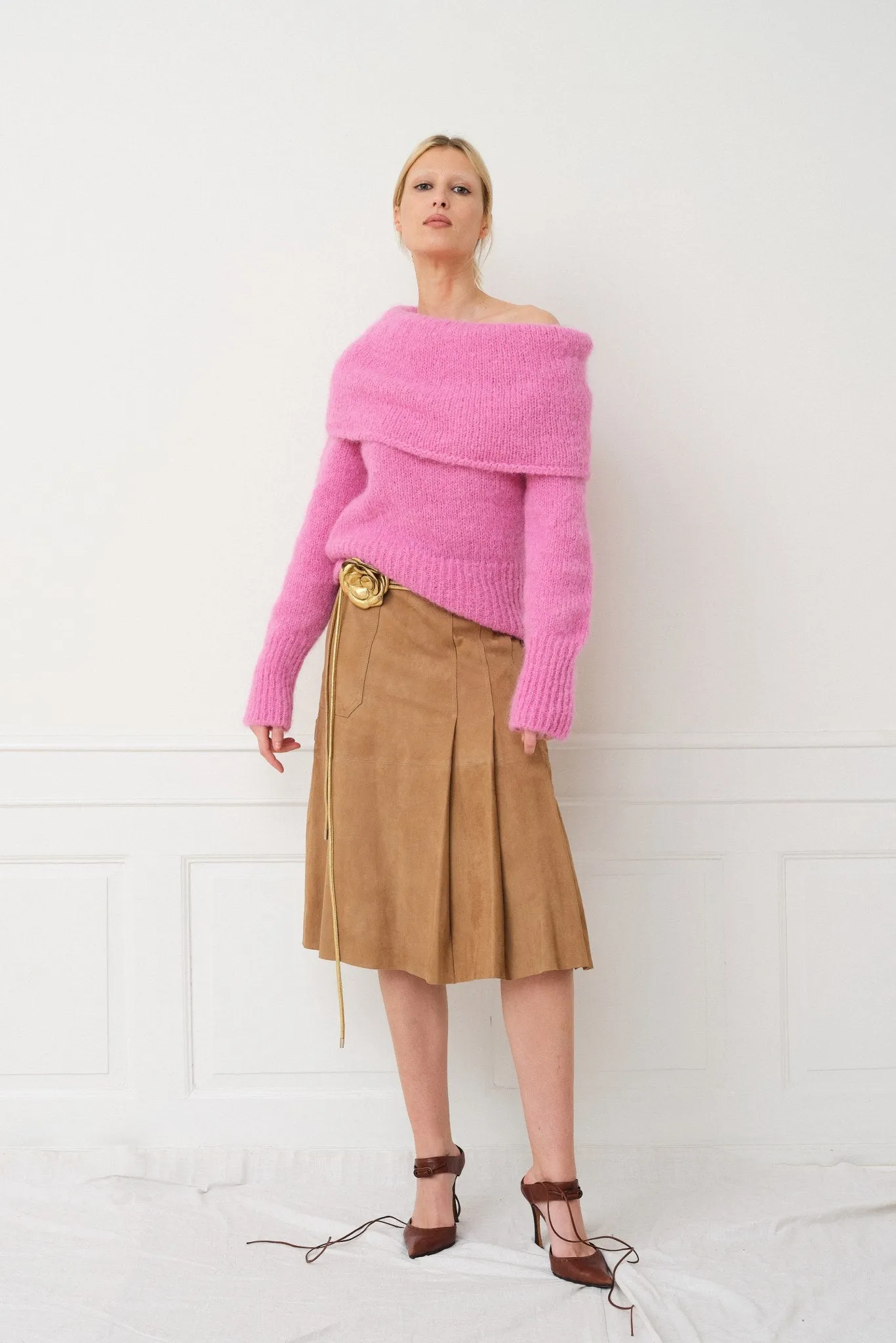 Skylar Jumper — Fuchsia Pink