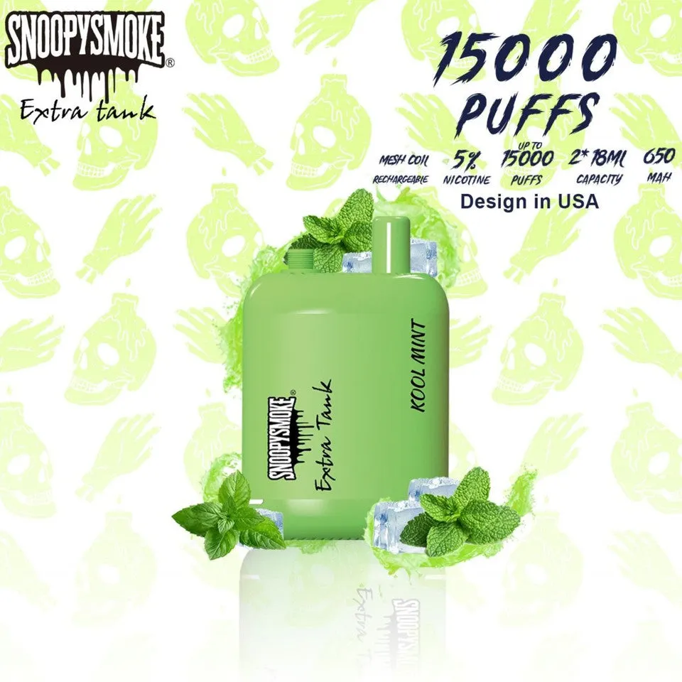 Snoopy Smoke Extra Tank Disposable