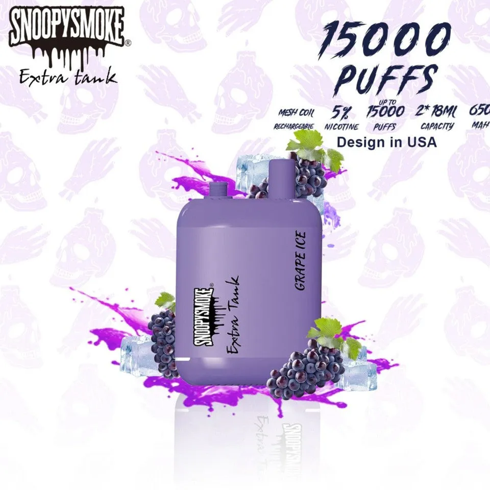 Snoopy Smoke Extra Tank Disposable
