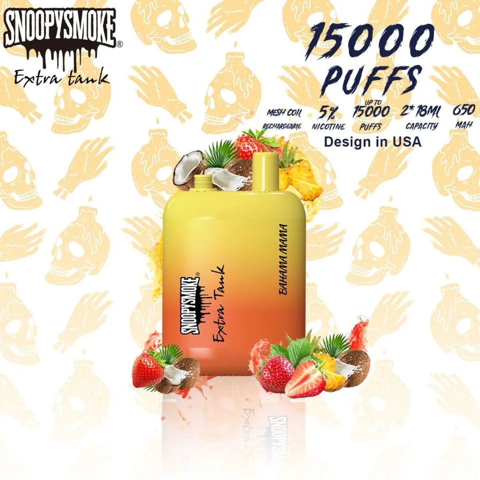 Snoopy Smoke Extra Tank Disposable