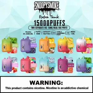 Snoopy Smoke Extra Tank Disposable