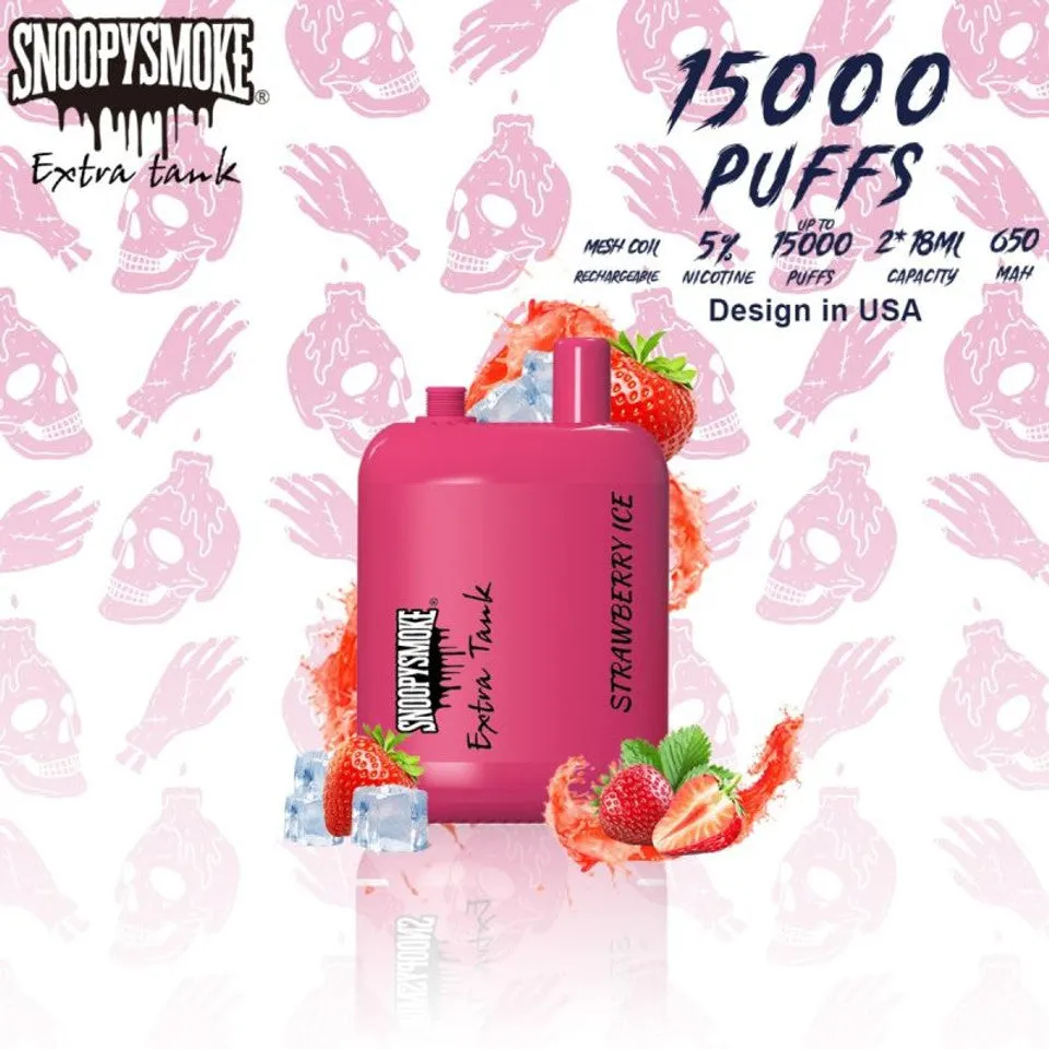 Snoopy Smoke Extra Tank Disposable
