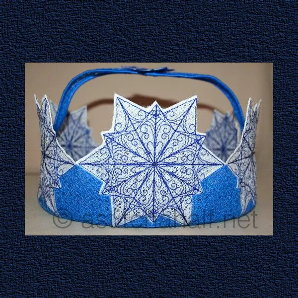 Snowflake Freestanding Lace Baskets