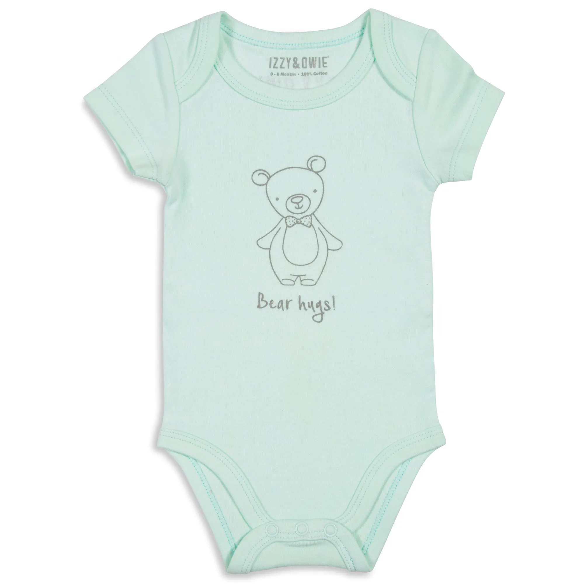 Soft Green Bear Onesie