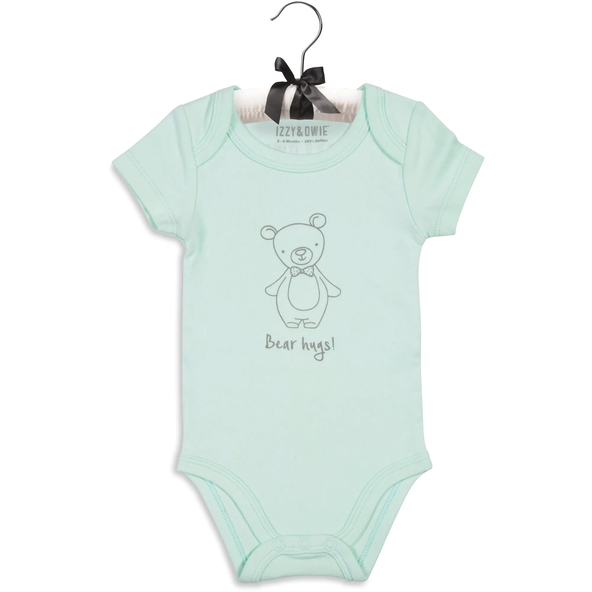 Soft Green Bear Onesie