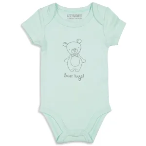 Soft Green Bear Onesie