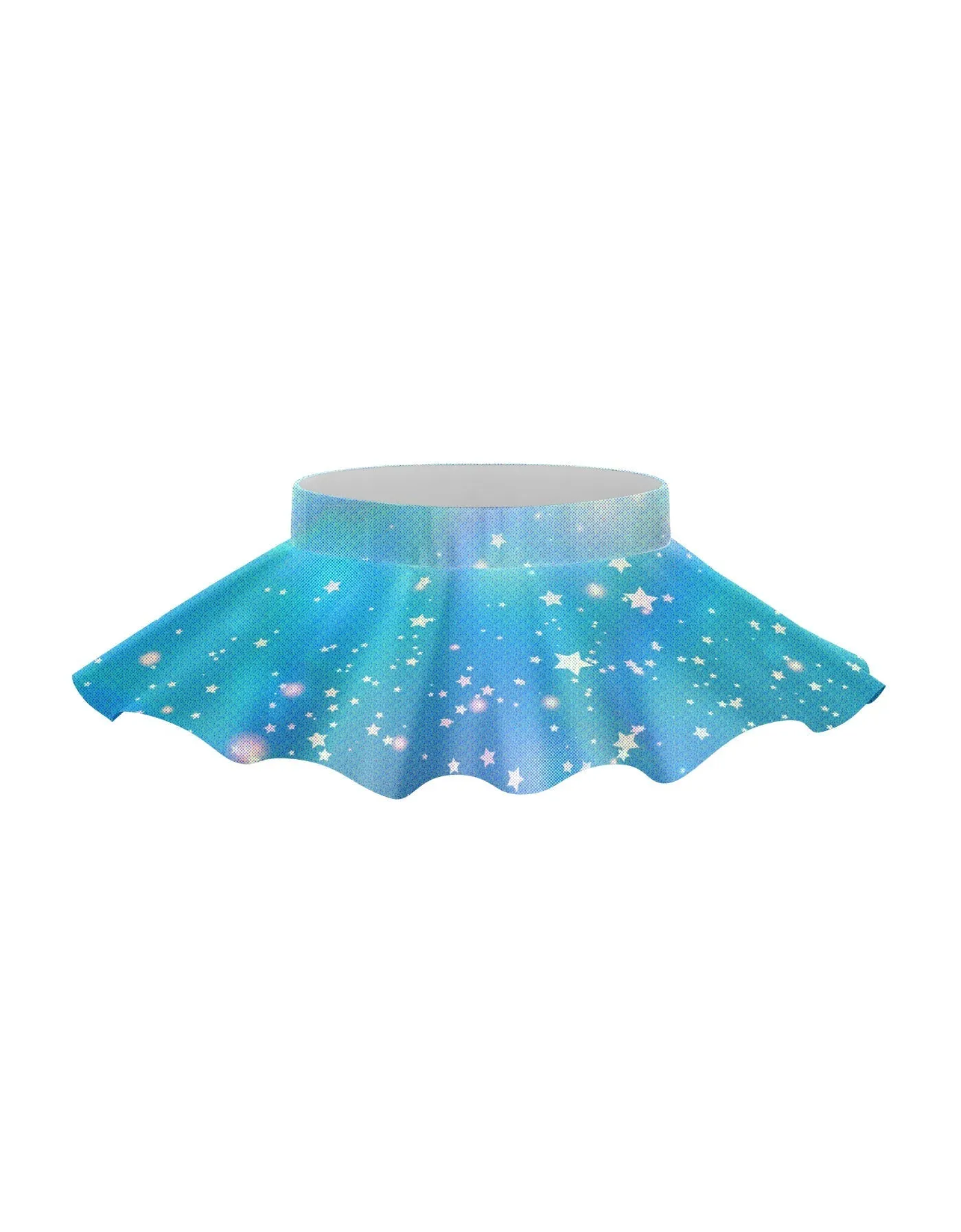 Sparkling Gems Top Skirt Tall Band