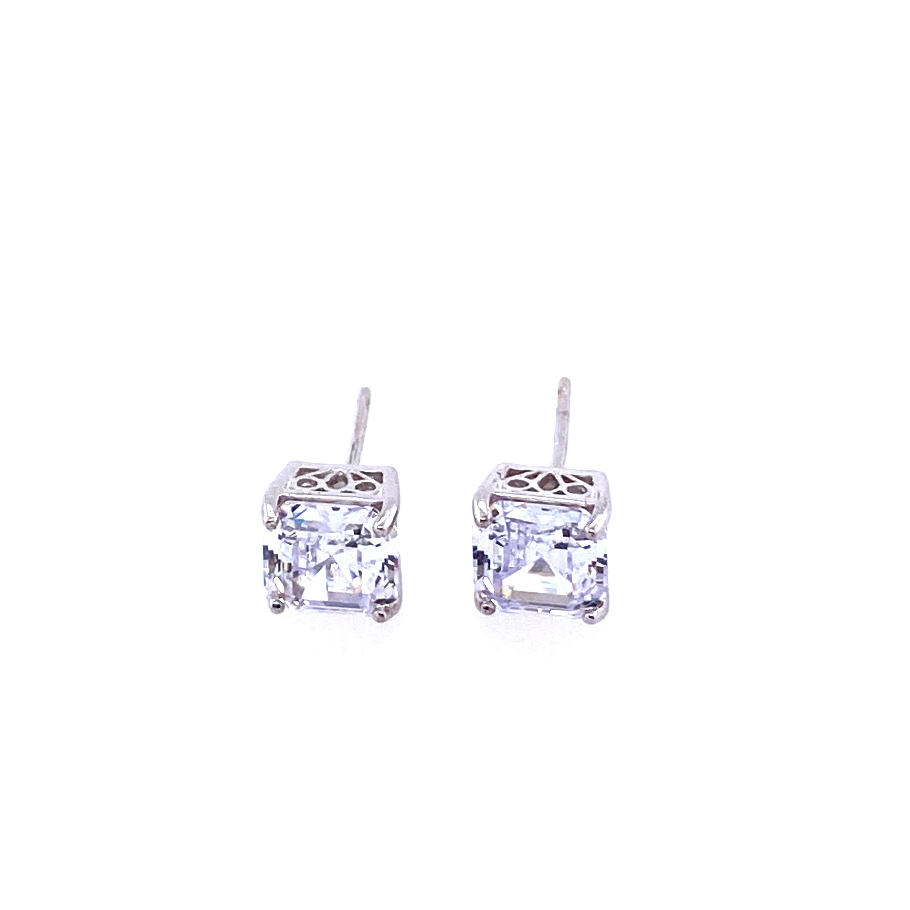 Sparkling Square Studs