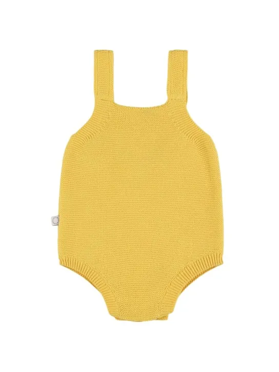 Stella McCartney Kids   Cotton knit bodysuit 