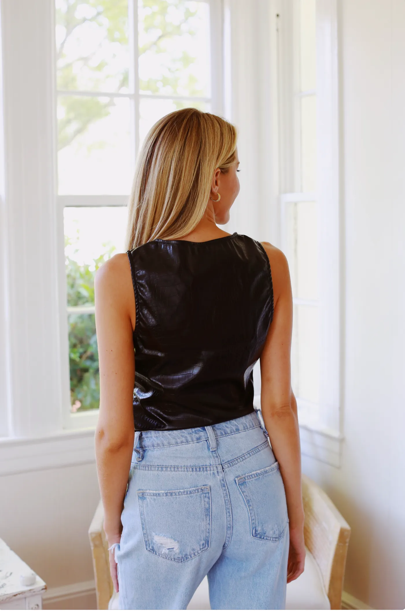 The Croc Bodysuit - Black
