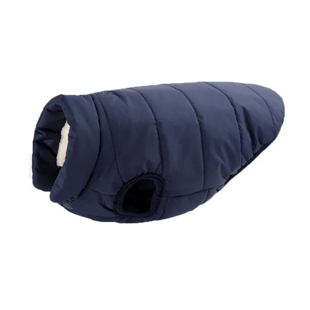 Thick Fleece Lining Warm Winter Vest For Small Dogs