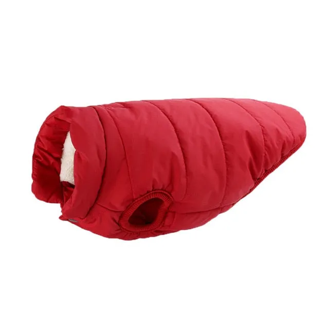 Thick Fleece Lining Warm Winter Vest For Small Dogs